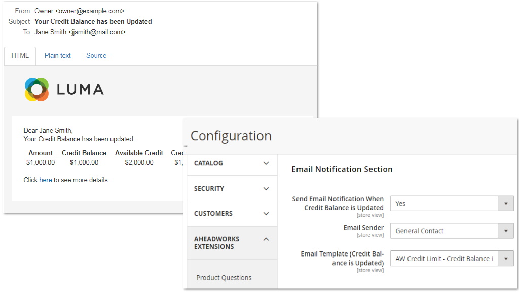 B2B Company Credit | Email Reminders